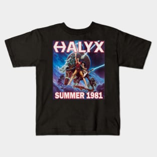 HALYX SUMMER 1981 Kids T-Shirt